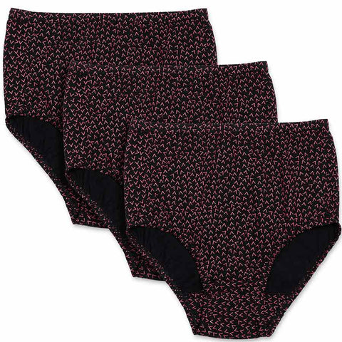 Ladies Valair Printed Panties - 3 Pk.