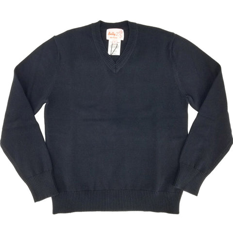 Uniform Sweater V Neck Black