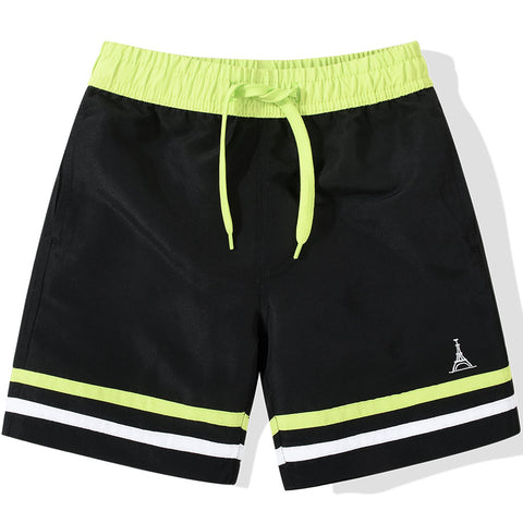 Boys Yellow Varsity Swim Pants