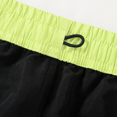 Boys Yellow Varsity Swim Pants