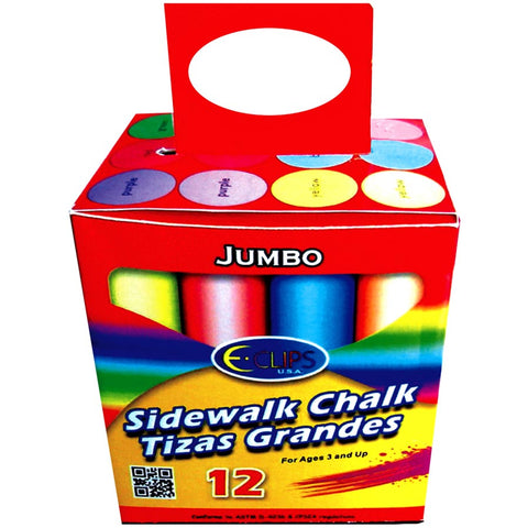Sidewalk Chalk 12 Pieces