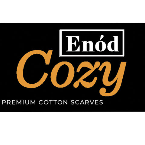 Mens Enod Cozy Cotton Scarf #C110