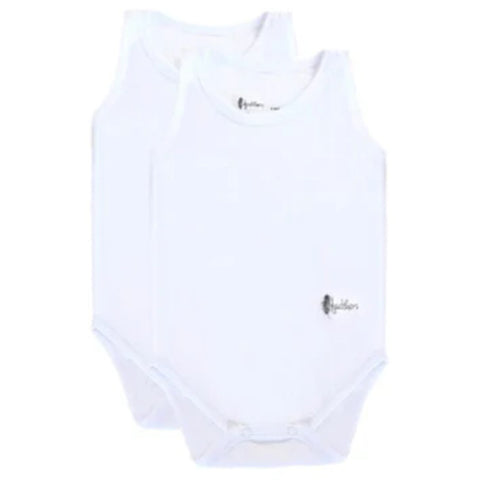 Babies Feathers Sleeveless Undershirts - 2 Pk