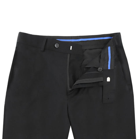 Mens Madison In-Seam Slim Fit Black Pants Mens Madison In-Seam Slim Fit Black Pants