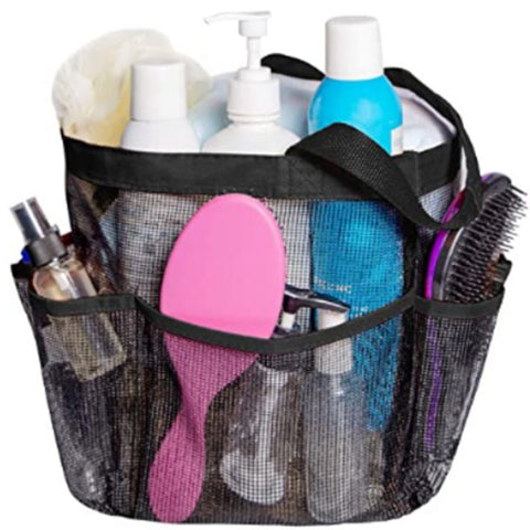 Black Mesh Shower Caddy