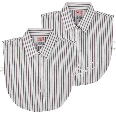 Uniform Dickey Wine Stripe Teens