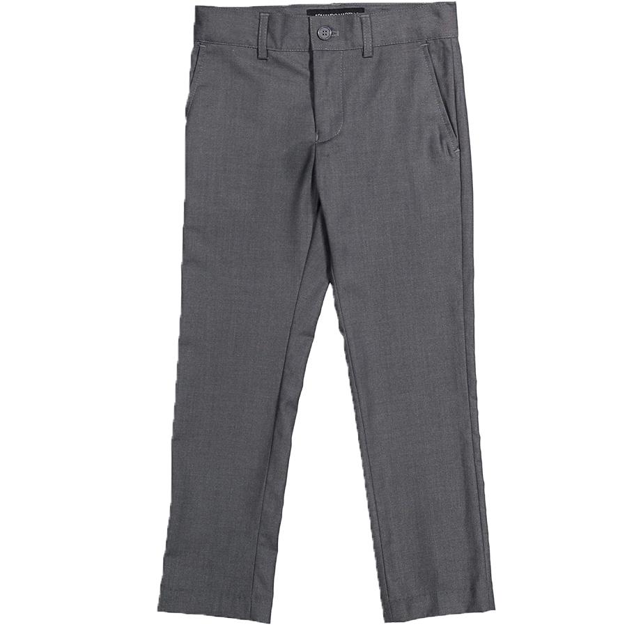 Buy Armani Jeans Men Grey Slim Fit Solid Regular Trousers - Trousers for  Men 7756537 | Myntra