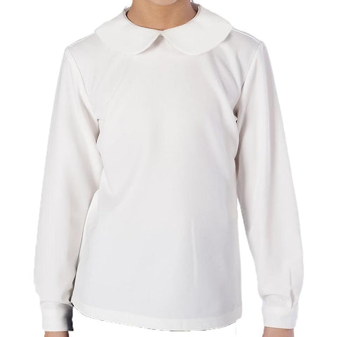 Girls Blooks Round Collar T-Shirt White / 2