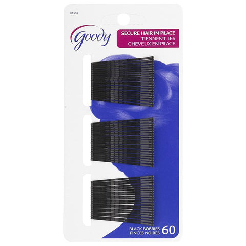 Goody Bobby Pins - 60 Pk. Black Girls Accessories