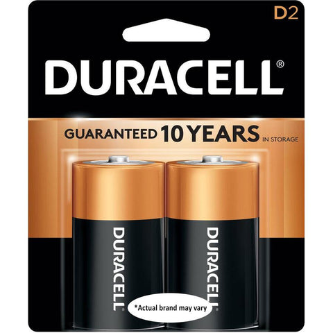 D Batteries - 2 Pk. Household
