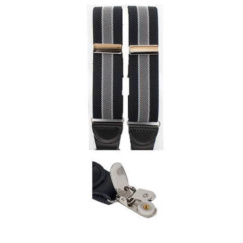 Mens Valentini Suspenders with Clip #4