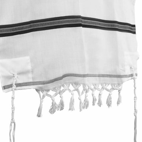 Keter Wool Thick Tzitzis Double Fringes - Mens