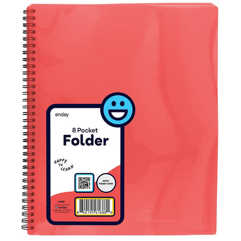 8 Pocket Folder