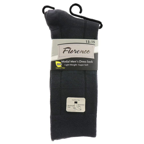 Mens Florence Modal Light Weight Black Socks Mens Florence Modal Light Weight Black Socks