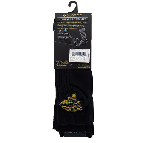 Mens Gold Toe Canterbury Thin Ribbed Black Socks - 3 Pk. Drive Goods.com Mens Gold Toe Canterbury Thin Ribbed Black Socks - 3 Pk. Drive Goods.com