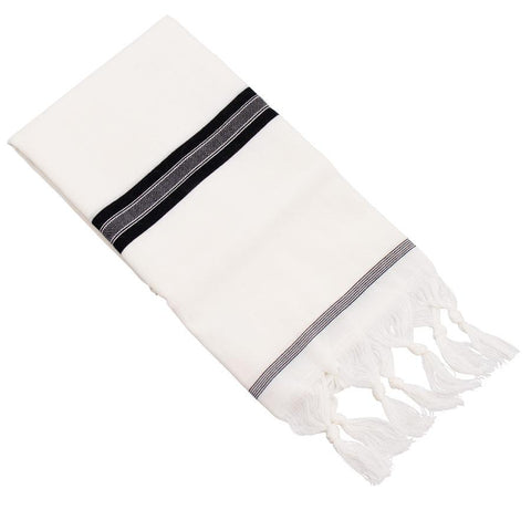 Keter Wool Tzitzis With Fringes Bli Psil - No Strings
