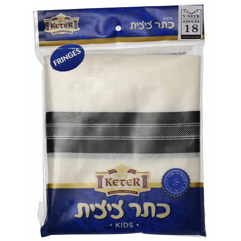 Keter Wool Tzitzis With Fringes