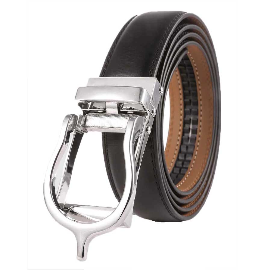 Leather drive clearance belt