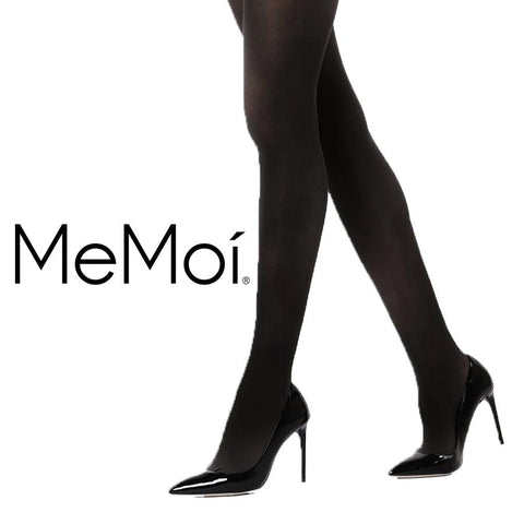 Memoi Completely Opaque Control Top Tights 