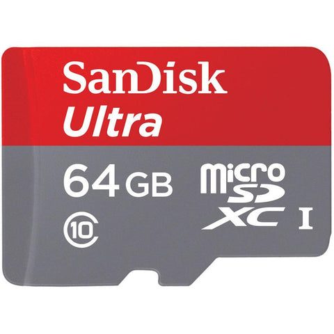 Sandisk Micro Sd Cards - Includes Adapter 64 Gb Summer Items