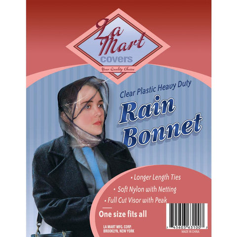 Ladies Lamart Rain Bonnet Accessories