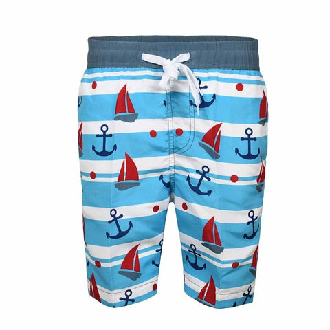 Boys Sailboat Swim Pants