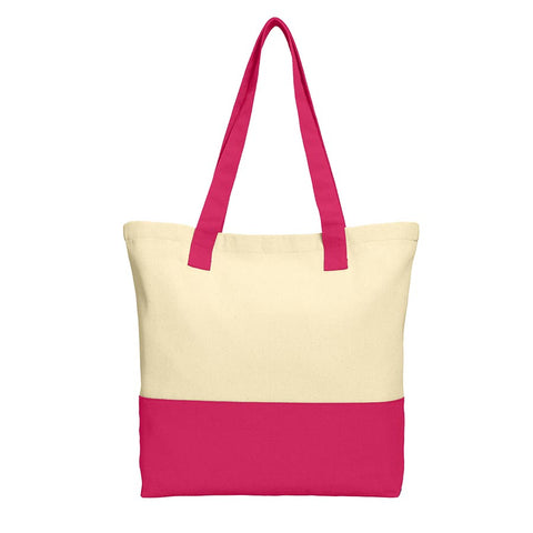 Beige Pink Swim Bag