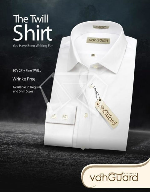 Van Guard Twill Platinum Shirt Boys Shirts